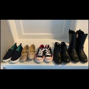 5 pairs of size 11 girl shoes